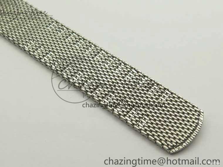 MIROTIME 0111 Breathable Portofino IW356501 SS V3 MK 1:1 Best Edition White Dial Gold Markers On SS Mesh Bracelet MIYOTA 7197